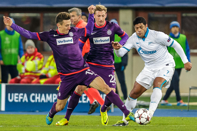© ORF.at/Christian Öser Spielszene Austria - Zenit