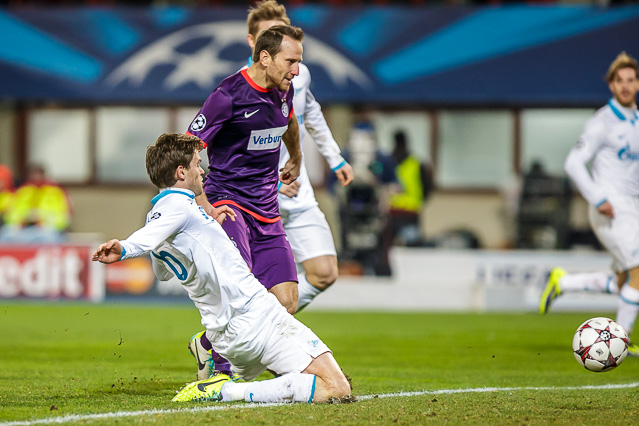 © ORF.at/Christian Öser Spielszene Austria - Zenit