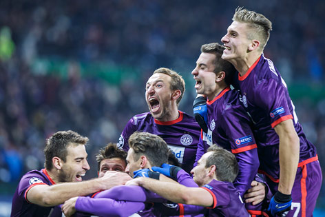 © ORF.at/Christian Öser Austria-Spieler jubeln