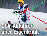 Max Franz auf der Gr&ouml;den-Abfahrt