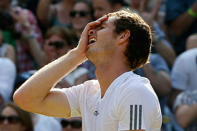 © APA/AP/Kirsty Wigglesworth Andy Murray jubelt in Wimbledon