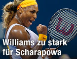 Jubel von Serena Williams (USA)