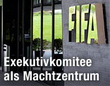 Eingang zur FIFA-Zentrale in Z&uuml;rich