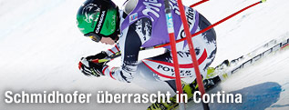 Nicole Schmidhofer (AUT) in der Abfahrt