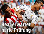Cristiano Ronaldo (Real Madrid) gegen Carlos Gurpeg (Athletic Bilbao)