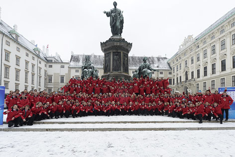 © APA/Herbert Neubauer ÖOC-Gruppenfoto