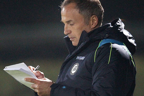 © GEPA/Christian Ort Trainer Darko Milanic (Sturm)