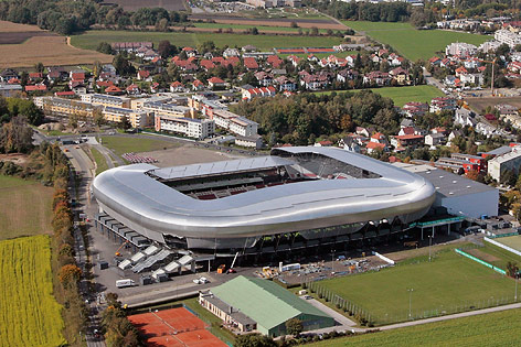 © APA/Gert Eggenberger Stadion in Klagenfurt