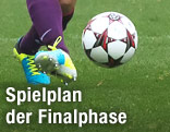 Füße und Ball