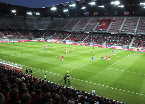 © GEPA/Hans Oberlaender Innenansicht vom Wörthersee Stadion in Klagenfurt