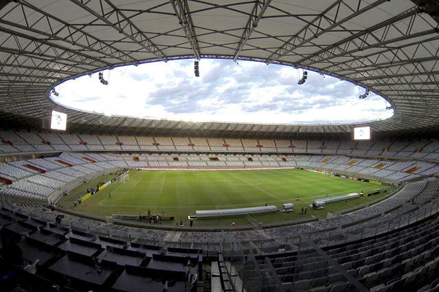 © APA/EPA/Antonio Lacerda Mineirao Stadion in Belo Horizonte