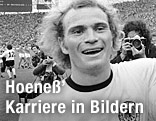 Uli Hoeneß im Jahr 1974