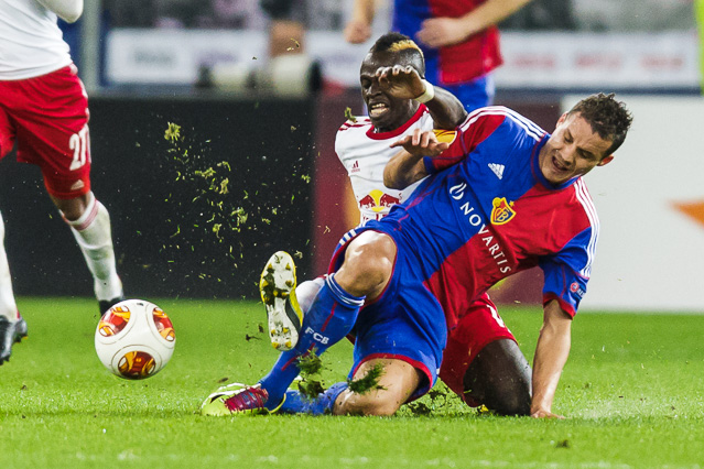 © ORF.at/Dominique Hammer Spielszene von Red Bull Salzburg gegen FC Basel