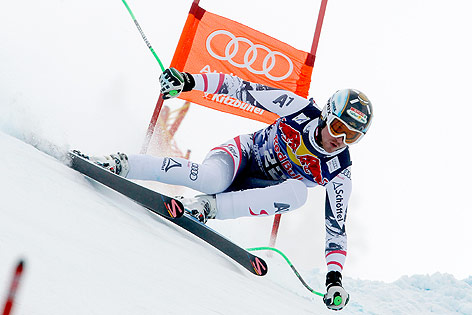 © GEPA/Mario Kneisl Hannes Reichelt während der Kitzbühel-Abfahrt