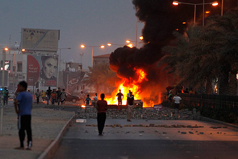 © APA/EPA Anti-Formel-1-Demo in Bahrain