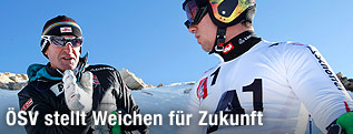 Andreas Puelacher und Marcel Hirscher