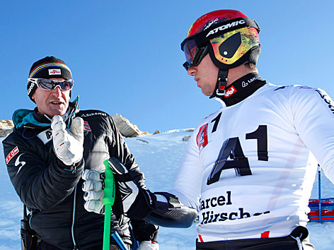 Andreas Puelacher und Marcel Hirscher