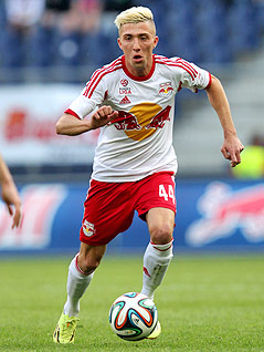 © GEPA/Harald Steiner Salzburg-Spieler Kevin Kampel
