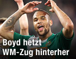 Jubel von Terrence Boyd (Rapid)