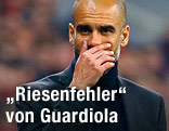 Bayern Trainer Pep Guardiola