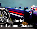 Rennauto von Sebastian Vettel (Red Bull Racing)