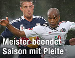 Stefan Ilsanker (Salzburg) und Silvio Carlos De Oliveira (WAC)
