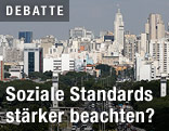 Blick auf Sao Paulo