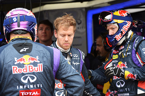 © AP/Boris Hovat Sebastian Vettel ist enttäuscht