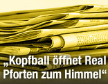 Stapel Zeitungen