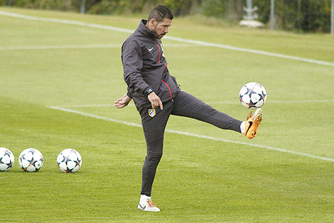 © APA/EPA/Aurelio Martin Diego Simeone, Trainer Atletico Madrid