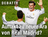 Jubel der Madrid-Spieler Sergio Ramos und Marcelo