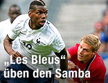Paul Pogba (Frankreich) gegen Ruben Yttergard Jenssen (Norwegen)