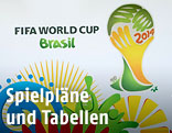 Logo der Fußball-WM 2014 in Brasilien