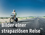 Christoph Strasser beim Race Across America 2013