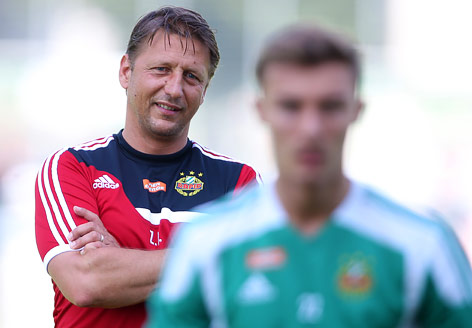© GEPA/Mario Kneisl Rapid-Trainer Barisic