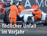 Zerstörtes Auto von Allan Simonsen