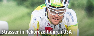 Christoph Strasser auf dem Rad