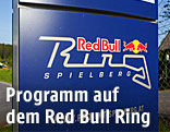 Hinweistafel zum Red Bull Ring Spielberg