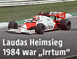 Niki Lauda während eines Formel-1-Rennens, am 19. August 1984, auf dem Österreichring bei Zeltweg.