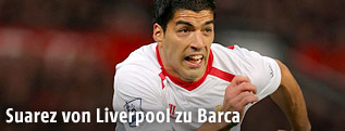 Luis Suarez im Liverpool-Dress