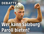 Kevin Kampl (Salzburg) jubelt