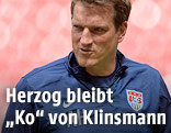 Kotrainer der US-Mannschaft Andreas Herzog