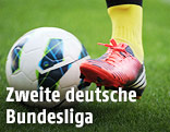 Ball mit Fuß