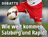 Beine und Ball