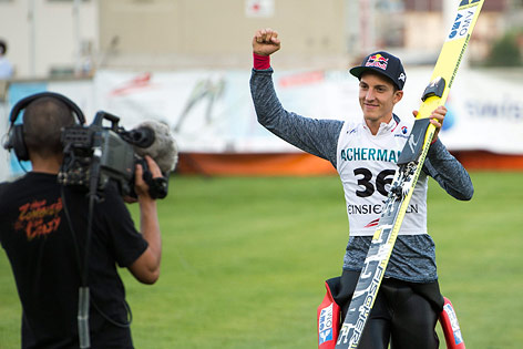 © APA/EPA/Keystone/Sigi Tischler Jubel von Gregor Schlierenzauer