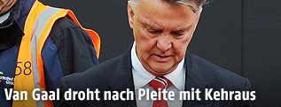Manchester United Trainer Louis Van Gaal