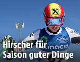 Marcel Hirscher w&auml;hrend des Trainings