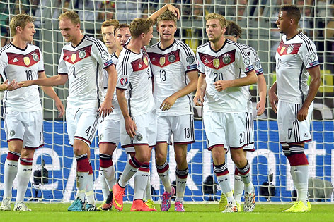 © APA/EPA/Federico Gambarini Spielszene EM-Qualifikation Deutschland - Schottland