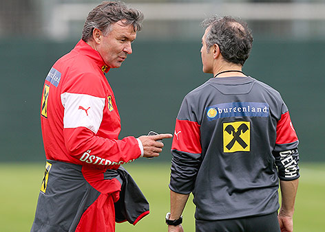 Marcel Koller und Willi Ruttensteiner