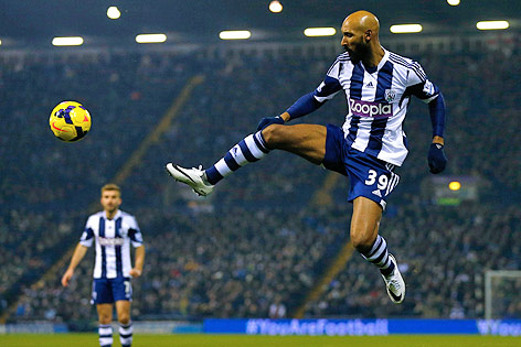 © Reuters/Darren Staples Nicolas Anelka im Dress von West Bromwich Albion